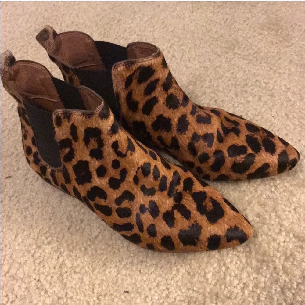 Madewell Cheetah Ankle Boot